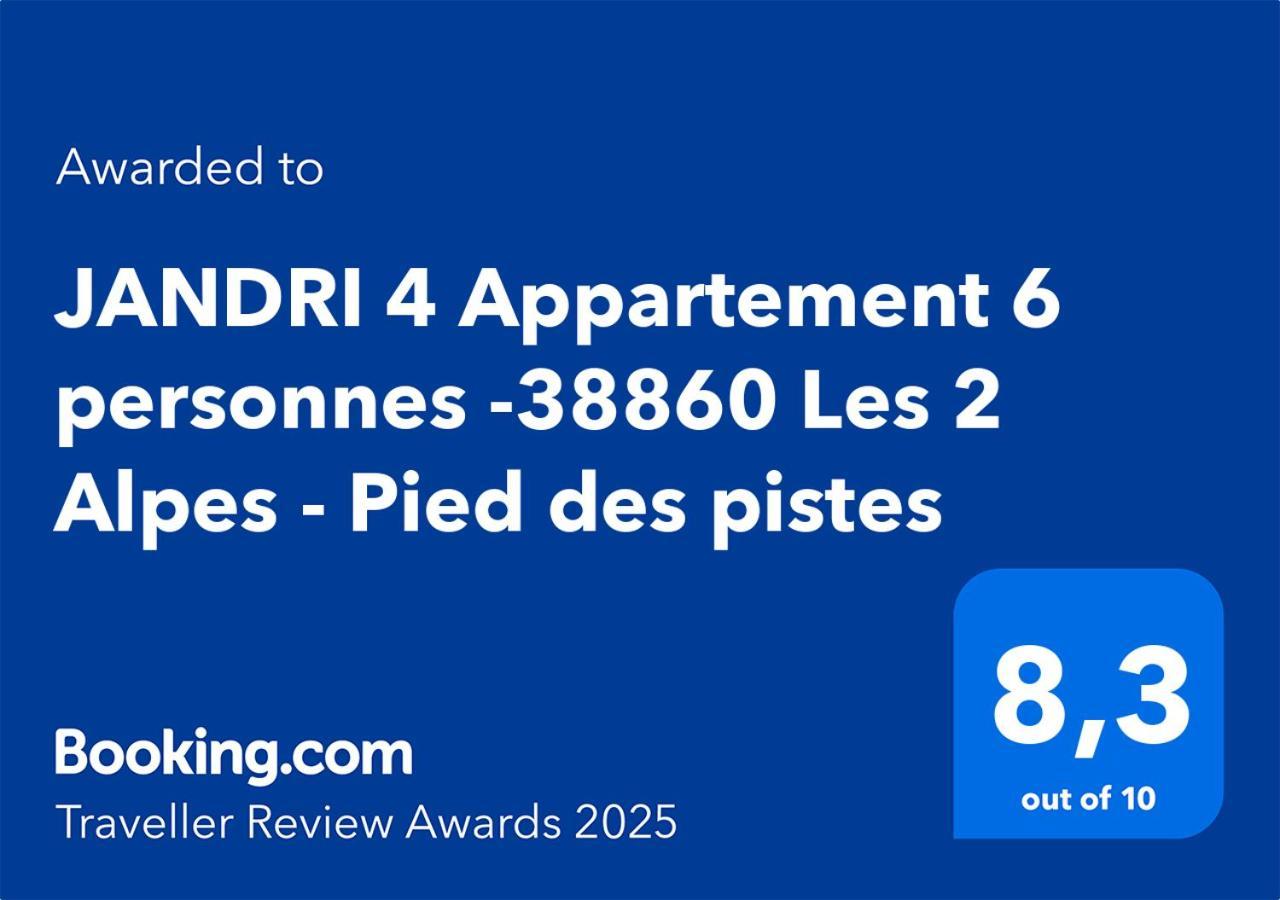 Jandri 4 Appartement 6 Personnes -38860 Les 2 Alpes - Pied Des Pistes Les Deux Alpes Eksteriør bilde
